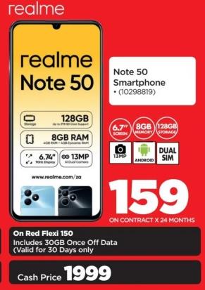 Realme Note 50 Smartphone