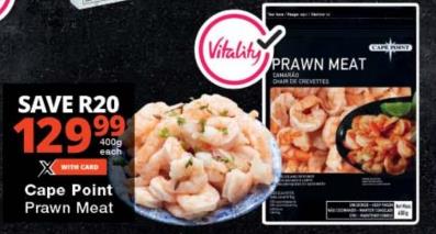 Cape Point Prawn Meat 400gm