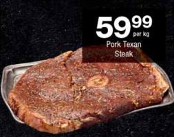 Pork Texan Steak