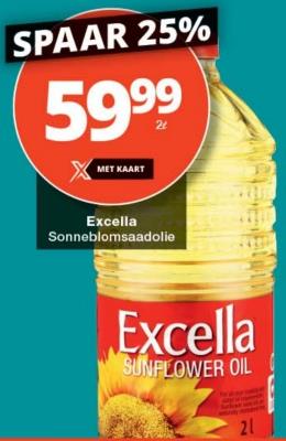 Excella Sunflower Oil 2ltr