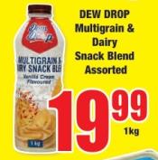 DEW DROP Multigrain & Dairy Snack Blend Assorted, Vanilla Cream Flavored