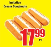 Imitation Cream Doughnuts