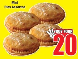 Mini Pies Assorted