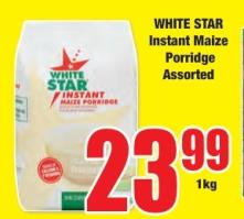 WHITE STAR Instant Maize Porridge Assorted