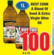 A Blend Of Seed & Extra Virgin Olive Oil 2X1L