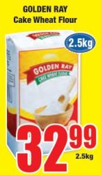 Golden Ray Cake Wheat Flour 2.5kg