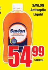 SAVLON Antiseptic Liquid 500ml 