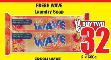 FRESH WAVE Laundry Soap 2x500gm