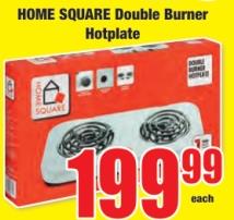 HOME SQUARE Mini Oven Hotplate 