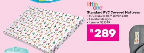 Little One Standard PVC Covered Mat