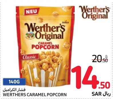 Storck Werther'S Original Caramel Popcorn 140GM