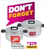 Hart 37 4-Piece Cookware Set 