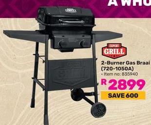 Expert Grill 2-Burner Gas Braai