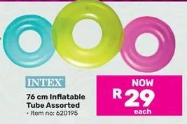 Intex 76 cm Inflatable Tube Assorted