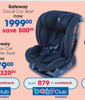 Safeway Circuit Car Seat