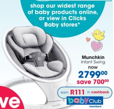 Munchkin Infant Swing