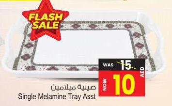 Single Melamine Tray Assorted