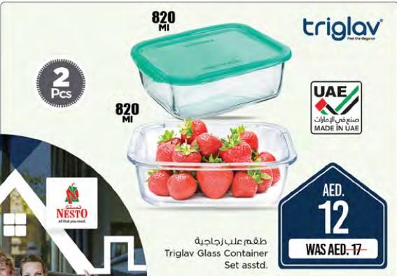 Triglav Glass Container Set assd.