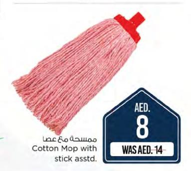 Cotton Mop with stick assorted