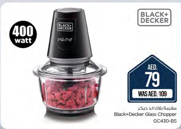 Black+Decker Glass Chopper 