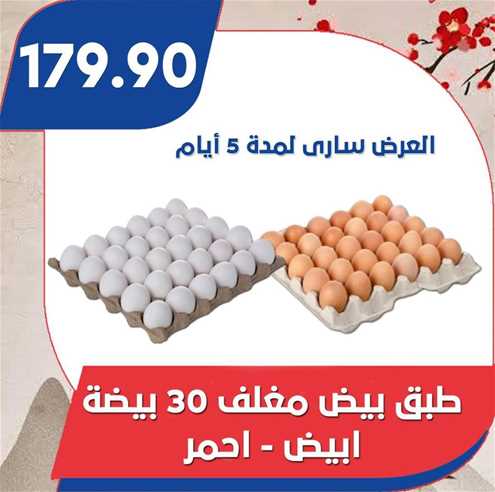 30 eggs mixed pack - white and brown