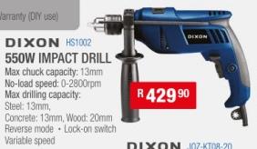 Dixon 550W Impact Drill