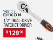 Dixon 1/2" Dual-Drive Ratchet Driver