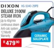 Dixon Deluxe 3100W Steam Iron