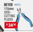 Bayer 115mm Side-Cutting Pliers