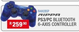 RIPPA PS3/PC Bluetooth 6-Axis Controller