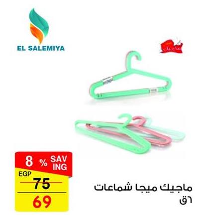 Plastic Hangers 6 pcs