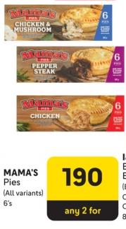 Mama's Pie ( All Variants) 6s Any 2