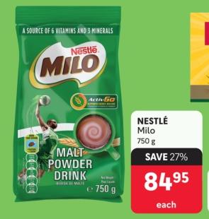 Nestle Milo 750g