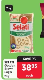 Selati Golden Brown Sugar 2 kg