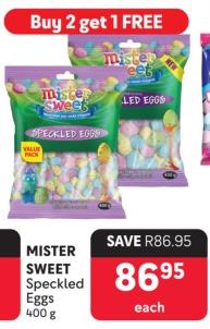 Mister Sweet Speckled Eggs 400g