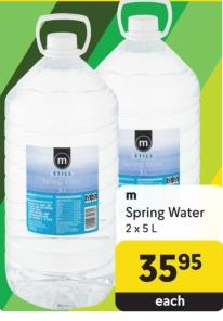 Makro Spring Water 2x5L