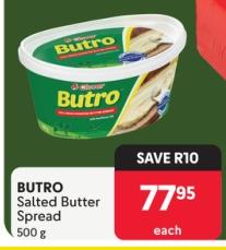 Clover Butro Salted Butter Spread 500g