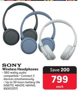 Sony Wireless Headphones