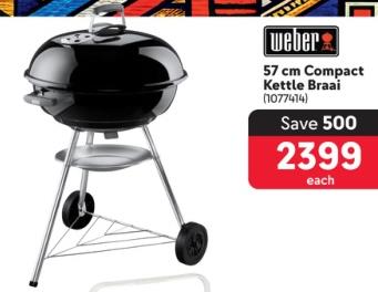 Weber 57 cm Compact Kettle Braai