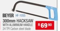 BAYER 300mm HACKSAW WITH ALUMINIUM HANDLE