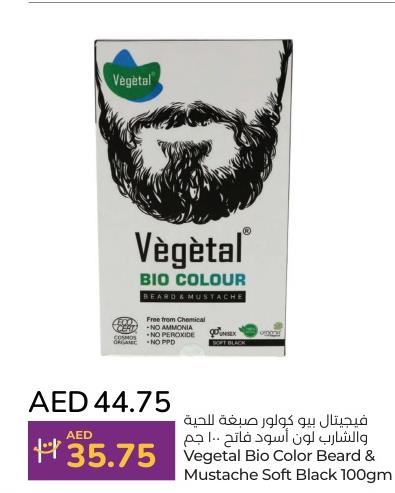 Vegetal Bio Color Beard & Mustache Soft Black 100gm