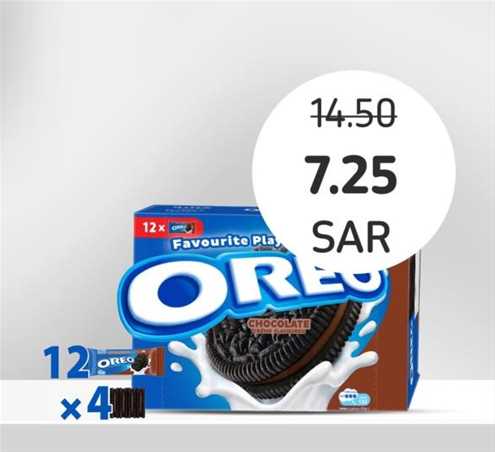 Nabisco Oreo Cookies 12X36.8 Gm 