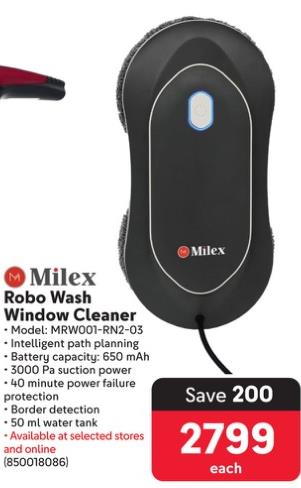 Milex Robo Wash Window Cleaner  