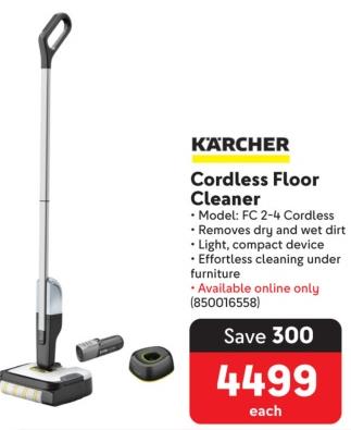 Karcher Cordless Floor Cleaner  