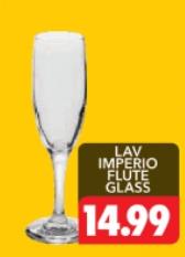 Lav Imperio Flute Glass