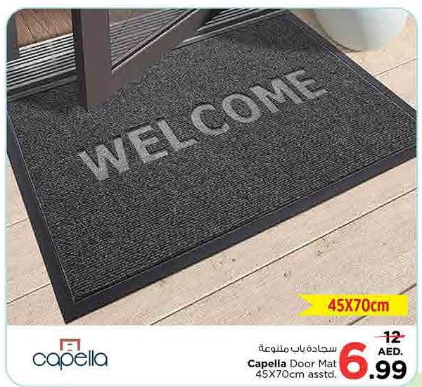 Capella Door Mat 45x70cm asstd.