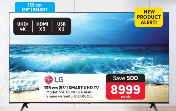 LG 139 cm (55") SMART UHD TV 