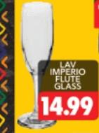 Lav Imperio Flute Glass