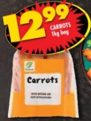 Freshmark CARROTS 1kg bog