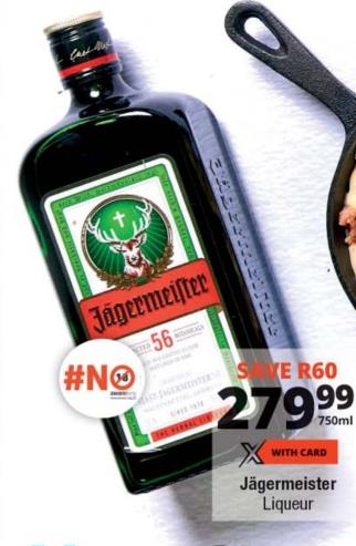 Jägermeister Liqueur 750ml